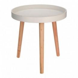 MESA MADERA Ø 39X40 CM....