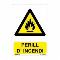 SEÑAL PERILL D'INCENDI