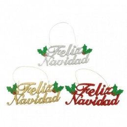 LETRERO FELIZ NAVIDAD...