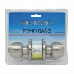 POMO PUERTA BOLA BAÑO LATON...