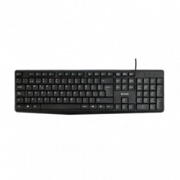 TECLADO CON CABLE USB NEGRO...