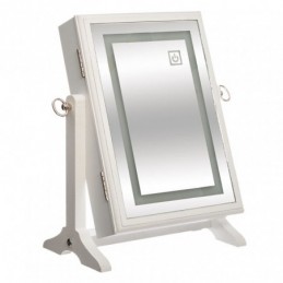 JOYERO LED MADERA BLANCA...