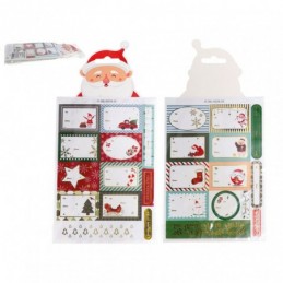 SET 25 ADHESIVOS NAVIDAD...