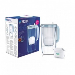 JARRA CRISTAL BRITA AZUL+1...