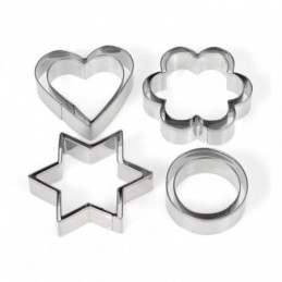 JGO. 8 CORTA GALLETAS INOX....