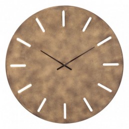 RELOJ PARED METALICO BRONCE...