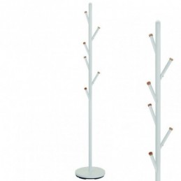 PERCHERO BLANCO 30X30X173 CM.
