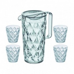 JARRA CRYSTAL PITCHER+4...