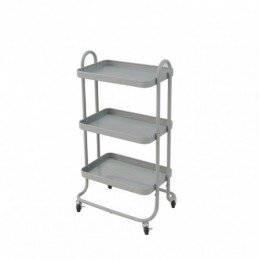 CARRITO C/RUEDAS COMIS GRIS