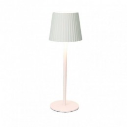 LÁMPARA DE MESA 9X27 CM BLANCA