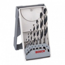 Estuche 7 brocas metal HSS...