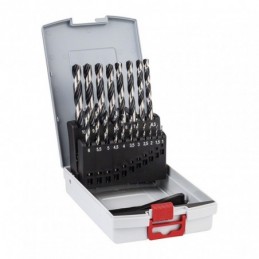 Estuche 19 brocas metal HSS...
