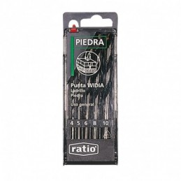Estuche 5 brocas para pared...
