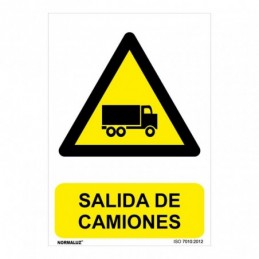 SEÑAL PELIGRO SALIDA...