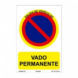 SEÑAL PROHIBID VADO...