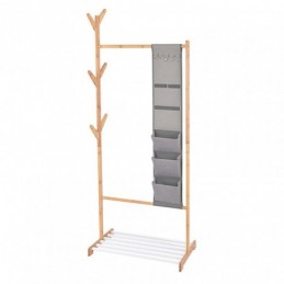 COLGADOR BAMBU C/REPISA...