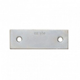 PLACA CARTELA CINC 50X17MM...