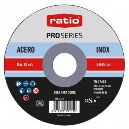 Disco de corte inox/metal...