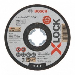 Disco corte inox BOSCH...