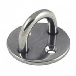 PLACA AMARRE REDONDA INOX...