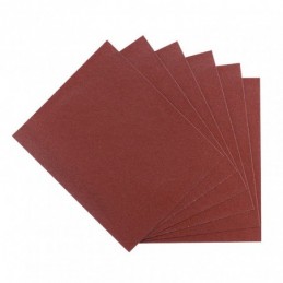 6 HOJAS PAPEL LIJA...