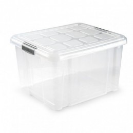 CAJA PLAST. 25L. PLATA...