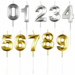 VELA CUMPLEAÑOS NUMEROS...