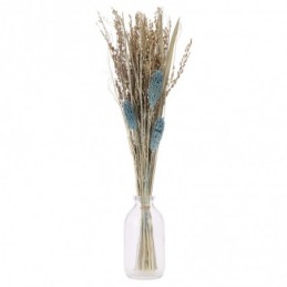 JARRON CRISTAL C/FLOR SECA...