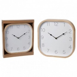 RELOJ CUADRADO 30X30 CM