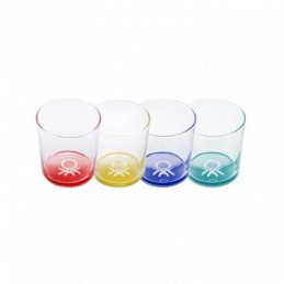Juego 4 vasos BENETTON...