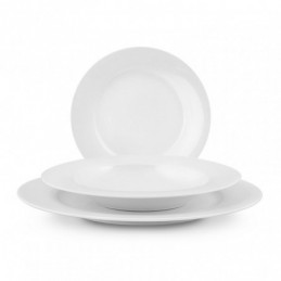 Plato llano de porcelana...