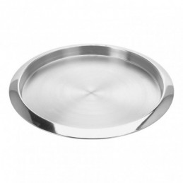 Bandeja redonda servir INOX...