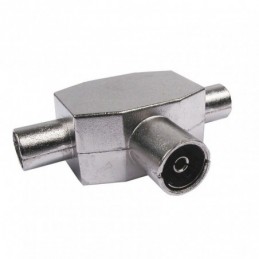 Conector triple blindado...