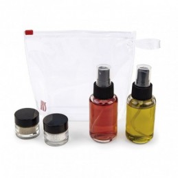 Set condimentos cristal IRIS