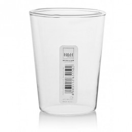 Vaso para té de cristal. 6...