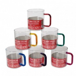 Taza mug TECNHOGAR vidrio...
