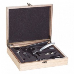 Estuche 9 accesorios para vino