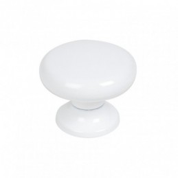 POMO ZAMAK. Ø 30 mm. BLANCO.