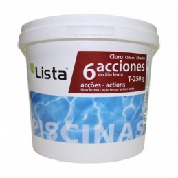 Cloro LISTA 6 acciones 5Kg