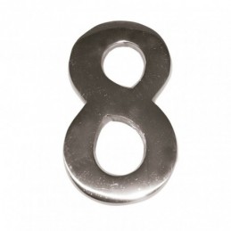 NUMERO NIQUEL MATE 10 CM N...