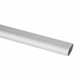 BARRA ARM.OVAL ALUM. 30x15...