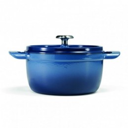 COCOTTE C/TAPA AZUL 26 CM....