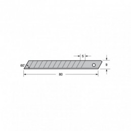 CUCHILLA LCB-30 10 UDS. TAJIMA