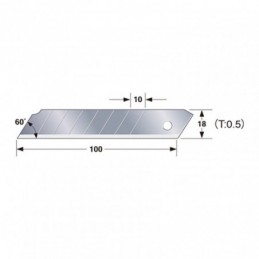 CUCHILLA LCB-50 100 UDS....