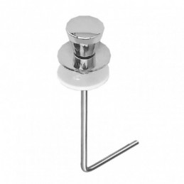 TIRADOR UNIVERSAL CURVO LATON